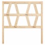 Bettkopfteil aus massivem Kiefernholz, 96 x 4 x 100 cm von vidaXL, Kopf- und Fußteile - Ref: Foro24-818600, Preis: 22,39 €, R...