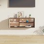 Honey brown solid pine wood wall cabinet 80x30x30 cm by vidaXL, Shelves and shelves - Ref: Foro24-818391, Price: 64,66 €, Dis...