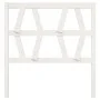 Cabecero de cama madera maciza de pino blanco 96x4x100 cm de vidaXL, Cabeceros y pies de cama - Ref: Foro24-818601, Precio: 2...