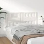 Bettkopfteil aus massivem weißem Kiefernholz, 125,5 x 4 x 100 cm von vidaXL, Kopf- und Fußteile - Ref: Foro24-818561, Preis: ...