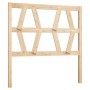 Bettkopfteil aus massivem Kiefernholz, 106 x 4 x 100 cm von vidaXL, Kopf- und Fußteile - Ref: Foro24-818605, Preis: 32,09 €, ...