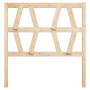 Bettkopfteil aus massivem Kiefernholz, 106 x 4 x 100 cm von vidaXL, Kopf- und Fußteile - Ref: Foro24-818605, Preis: 32,09 €, ...
