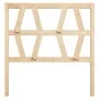 Bettkopfteil aus massivem Kiefernholz, 106 x 4 x 100 cm von vidaXL, Kopf- und Fußteile - Ref: Foro24-818605, Preis: 31,67 €, ...