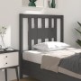 Kopfteil aus massivem grauem Kiefernholz, 96 x 4 x 100 cm von vidaXL, Kopf- und Fußteile - Ref: Foro24-818652, Preis: 23,23 €...