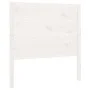 Kopfteil aus massivem weißem Kiefernholz, 81 x 4 x 100 cm von vidaXL, Kopf- und Fußteile - Ref: Foro24-818696, Preis: 71,75 €...