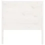 Kopfteil aus massivem weißem Kiefernholz, 81 x 4 x 100 cm von vidaXL, Kopf- und Fußteile - Ref: Foro24-818696, Preis: 71,75 €...
