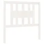 Kopfteil aus massivem weißem Kiefernholz, 96 x 4 x 100 cm von vidaXL, Kopf- und Fußteile - Ref: Foro24-818651, Preis: 34,80 €...