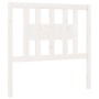 Kopfteil aus massivem weißem Kiefernholz, 96 x 4 x 100 cm von vidaXL, Kopf- und Fußteile - Ref: Foro24-818651, Preis: 35,26 €...