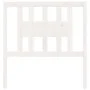 Kopfteil aus massivem weißem Kiefernholz, 96 x 4 x 100 cm von vidaXL, Kopf- und Fußteile - Ref: Foro24-818651, Preis: 34,80 €...