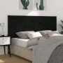 Kopfteil aus massivem schwarzem Kiefernholz, 206 x 4 x 100 cm von vidaXL, Kopf- und Fußteile - Ref: Foro24-818744, Preis: 56,...