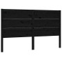 Cabecero madera maciza de pino negro 206x4x100 cm de vidaXL, Cabeceros y pies de cama - Ref: Foro24-818744, Precio: 57,31 €, ...