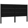 Kopfteil aus massivem schwarzem Kiefernholz, 206 x 4 x 100 cm von vidaXL, Kopf- und Fußteile - Ref: Foro24-818744, Preis: 56,...