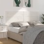 Kopfteil aus massivem weißem Kiefernholz, 206 x 4 x 100 cm von vidaXL, Kopf- und Fußteile - Ref: Foro24-818741, Preis: 109,38...