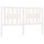 Kopfteil aus massivem Weißkiefernholz, 126 x 4 x 100 cm von vidaXL, Kopf- und Fußteile - Ref: Foro24-818661, Preis: 35,07 €, ...