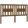 Honey brown solid pine wood headboard 206x4x100 cm by vidaXL, Headboards and footboards - Ref: Foro24-818693, Price: 36,91 €,...