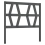 Bettkopfteil aus massivem grauem Kiefernholz, 96 x 4 x 100 cm von vidaXL, Kopf- und Fußteile - Ref: Foro24-818602, Preis: 23,...