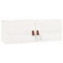 Massivholz-Hängeschrank Kiefer weiß 80x30x30 cm von vidaXL, Regale und Regale - Ref: Foro24-818377, Preis: 78,05 €, Rabatt: %