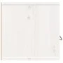 Massivholz-Hängeschrank Kiefer weiß 80x30x30 cm von vidaXL, Regale und Regale - Ref: Foro24-818377, Preis: 76,48 €, Rabatt: %