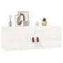 Massivholz-Hängeschrank Kiefer weiß 80x30x30 cm von vidaXL, Regale und Regale - Ref: Foro24-818377, Preis: 76,48 €, Rabatt: %