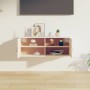 Massivholz-Hängeschrank Kiefer weiß 80x30x30 cm von vidaXL, Regale und Regale - Ref: Foro24-818377, Preis: 78,05 €, Rabatt: %