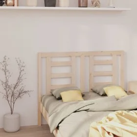 Bettkopfteil aus massivem Kiefernholz, 126 x 4 x 100 cm von vidaXL, Kopf- und Fußteile - Ref: Foro24-818810, Preis: 29,87 €, ...