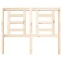 Bettkopfteil aus massivem Kiefernholz, 126 x 4 x 100 cm von vidaXL, Kopf- und Fußteile - Ref: Foro24-818810, Preis: 29,87 €, ...