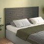 Bettkopfteil aus massivem grauem Kiefernholz, 126 x 4 x 100 cm von vidaXL, Kopf- und Fußteile - Ref: Foro24-819012, Preis: 57...