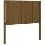 Bettkopfteil aus massivem Kiefernholz, honigbraun, 95,5 x 4 x 100 cm von vidaXL, Kopf- und Fußteile - Ref: Foro24-818853, Pre...