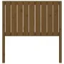 Bettkopfteil aus massivem Kiefernholz, honigbraun, 95,5 x 4 x 100 cm von vidaXL, Kopf- und Fußteile - Ref: Foro24-818853, Pre...