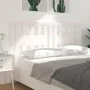 Kopfteil aus massivem weißem Kiefernholz, 146 x 4 x 100 cm von vidaXL, Kopf- und Fußteile - Ref: Foro24-818671, Preis: 47,75 ...