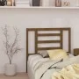 Bettkopfteil aus massivem Kiefernholz in Honigbraun, 96 x 4 x 100 cm von vidaXL, Kopf- und Fußteile - Ref: Foro24-818803, Pre...
