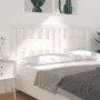 Kopfteil aus massivem weißem Kiefernholz, 206 x 4 x 100 cm von vidaXL, Kopf- und Fußteile - Ref: Foro24-818691, Preis: 46,72 ...