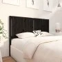 Cabecero de cama madera maciza de pino negro 145,5x4x100 cm de vidaXL, Cabeceros y pies de cama - Ref: Foro24-818874, Precio:...
