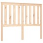 Bettkopfteil aus massivem Kiefernholz, 126 x 6 x 101 cm von vidaXL, Kopf- und Fußteile - Ref: Foro24-818510, Preis: 41,31 €, ...
