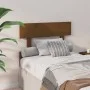 Bettkopfteil aus massivem Kiefernholz in Honigbraun, 78,5 x 3 x 81 cm von vidaXL, Kopf- und Fußteile - Ref: Foro24-819048, Pr...