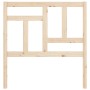 Bettkopfteil aus massivem Kiefernholz, 95,5 x 4 x 100 cm von vidaXL, Kopf- und Fußteile - Ref: Foro24-818950, Preis: 21,60 €,...