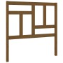 Bettkopfteil aus massivem Kiefernholz, honigbraun, 95,5 x 4 x 100 cm von vidaXL, Kopf- und Fußteile - Ref: Foro24-818953, Pre...