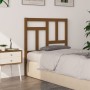 Bettkopfteil aus massivem Kiefernholz, honigbraun, 95,5 x 4 x 100 cm von vidaXL, Kopf- und Fußteile - Ref: Foro24-818953, Pre...