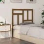 Bettkopfteil aus massivem Kiefernholz, honigbraun, 95,5 x 4 x 100 cm von vidaXL, Kopf- und Fußteile - Ref: Foro24-818953, Pre...
