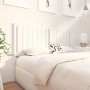 Cabecero de cama madera maciza de pino blanco 145,5x4x100 cm de vidaXL, Cabeceros y pies de cama - Ref: Foro24-818871, Precio...