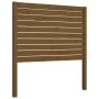 Bettkopfteil aus massivem Kiefernholz in Honigbraun, 106 x 4 x 100 cm von vidaXL, Kopf- und Fußteile - Ref: Foro24-819008, Pr...