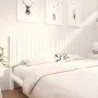 Solid white pine wood bed headboard 205.5x4x100 cm by vidaXL, Headboards and footboards - Ref: Foro24-818891, Price: 82,34 €,...