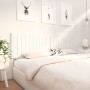 Solid white pine wood bed headboard 205.5x4x100 cm by vidaXL, Headboards and footboards - Ref: Foro24-818891, Price: 81,12 €,...