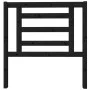 Cabecero de cama madera maciza de pino negro 96x4x100 cm de vidaXL, Cabeceros y pies de cama - Ref: Foro24-818804, Precio: 23...