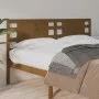 Cabecero madera maciza de pino marrón miel 186x4x100 cm de vidaXL, Cabeceros y pies de cama - Ref: Foro24-818788, Precio: 74,...