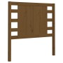 Kopfteil aus massivem honigbraunem Kiefernholz, 81 x 4 x 100 cm von vidaXL, Kopf- und Fußteile - Ref: Foro24-818748, Preis: 3...