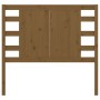 Kopfteil aus massivem honigbraunem Kiefernholz, 81 x 4 x 100 cm von vidaXL, Kopf- und Fußteile - Ref: Foro24-818748, Preis: 3...