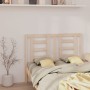 Bettkopfteil aus massivem Kiefernholz, 146 x 4 x 100 cm von vidaXL, Kopf- und Fußteile - Ref: Foro24-818820, Preis: 36,19 €, ...