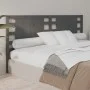 Kopfteil aus massivem grauem Kiefernholz, 206 x 4 x 100 cm von vidaXL, Kopf- und Fußteile - Ref: Foro24-818792, Preis: 49,21 ...