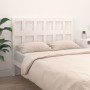 Solid white pine wood bed headboard 165.5x4x100 cm by vidaXL, Headboards and footboards - Ref: Foro24-818931, Price: 42,22 €,...
